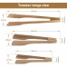 3 Pcs Wooden Tongs Set for Cooking,Wooden Toaster Tongs,Kitchen Tong for Cooking Serving Bread